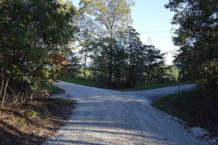 Access track cleared of debris and reinstated